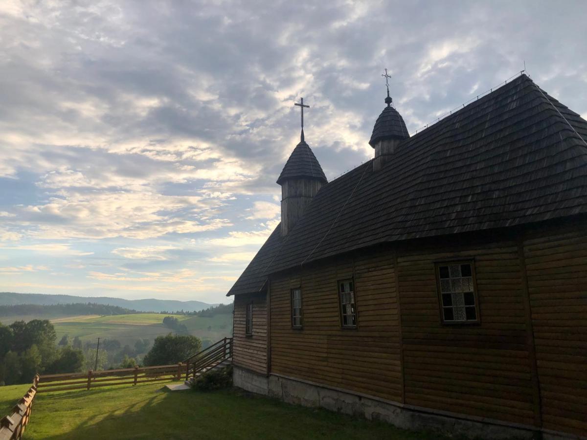 Agroturystyka Chata Za Wsia Uscie Gorlickie Exterior foto